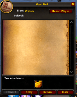 WoW gold payout proof: Weekly giveaway — "Absolutely received. Thank you much!"