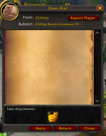 WoW gold payout proof: Weekly giveaway — "Thank you!!!"
