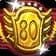 Level 80 achievement icon